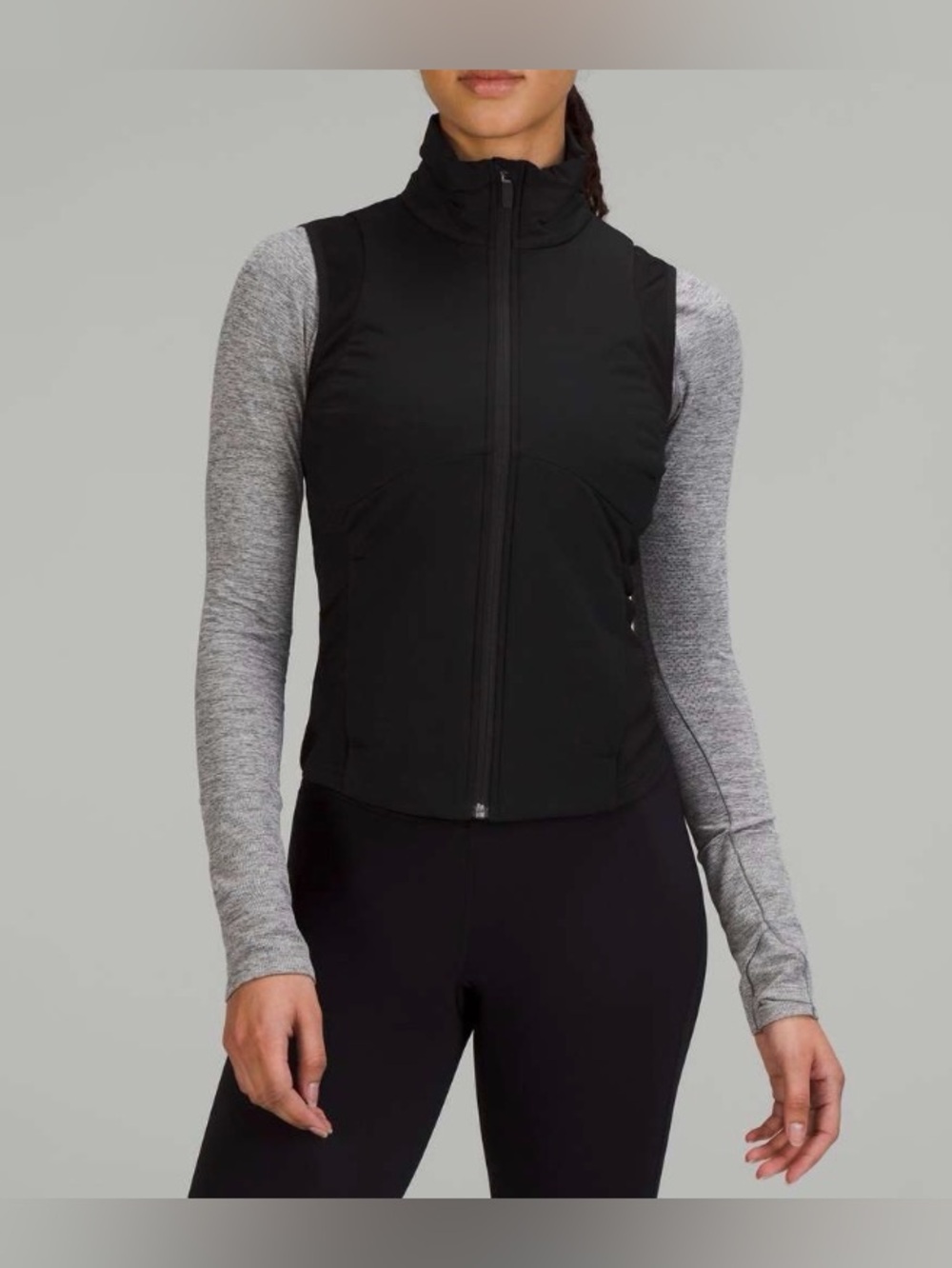 NWOT New Lululemon Push Your Pace Vest Black